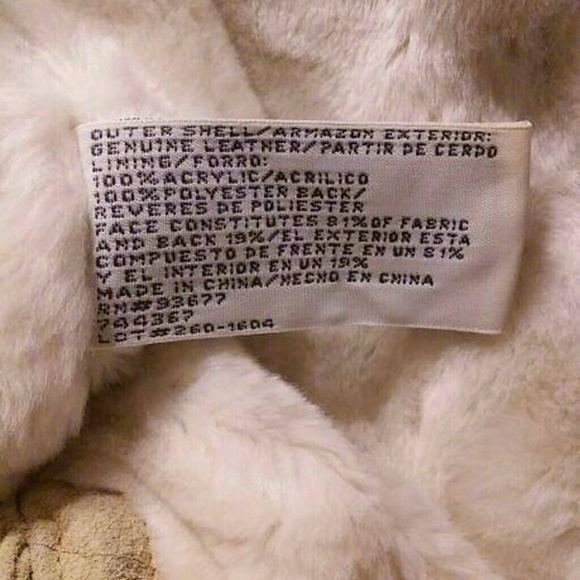 St. John's Bay leather coat - Picture 3 of 3